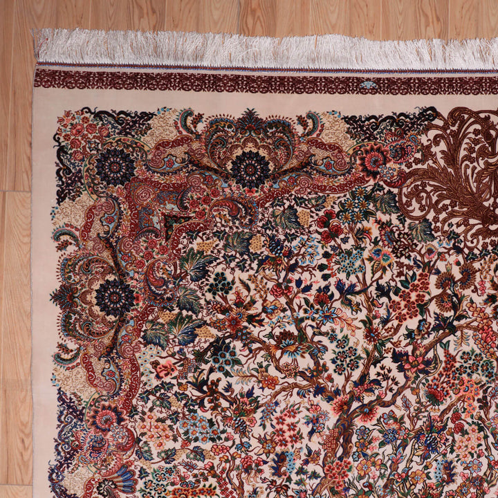 ラティーフカーペット（モダール）LATIF　194×136cm（S-70179）
