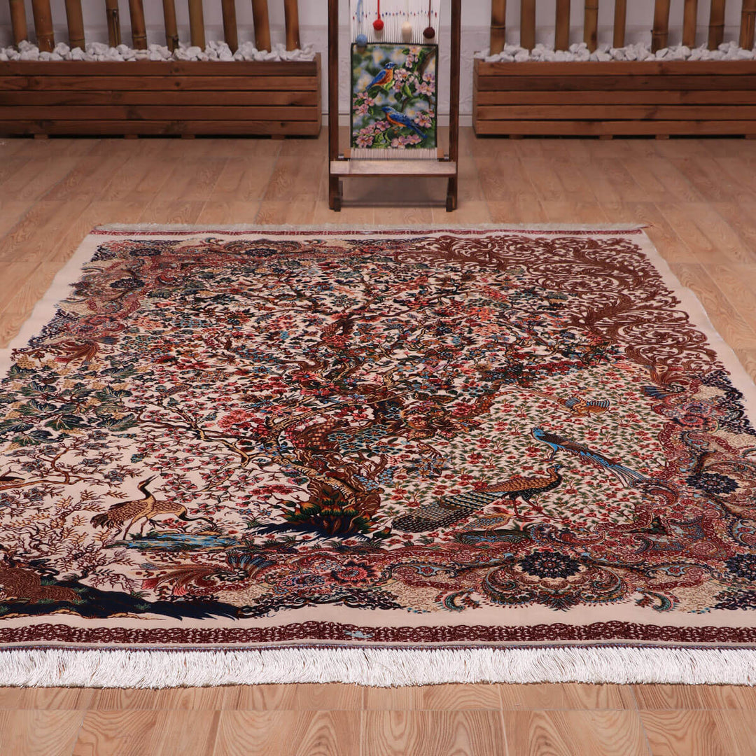 ラティーフカーペット（モダール）LATIF　194×136cm（S-70179）