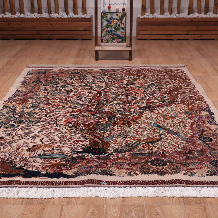 ラティーフカーペット（モダール）LATIF　194×136cm（S-70179）