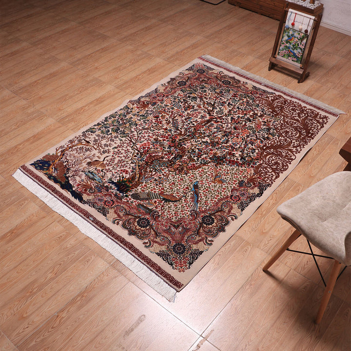 ラティーフカーペット（モダール）LATIF　194×136cm（S-70179）