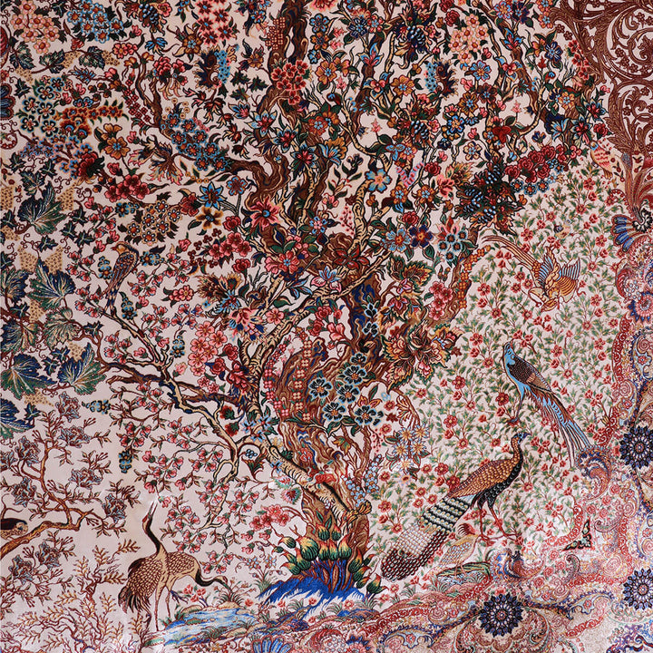 ラティーフカーペット（モダール）LATIF　194×136cm（S-70179）