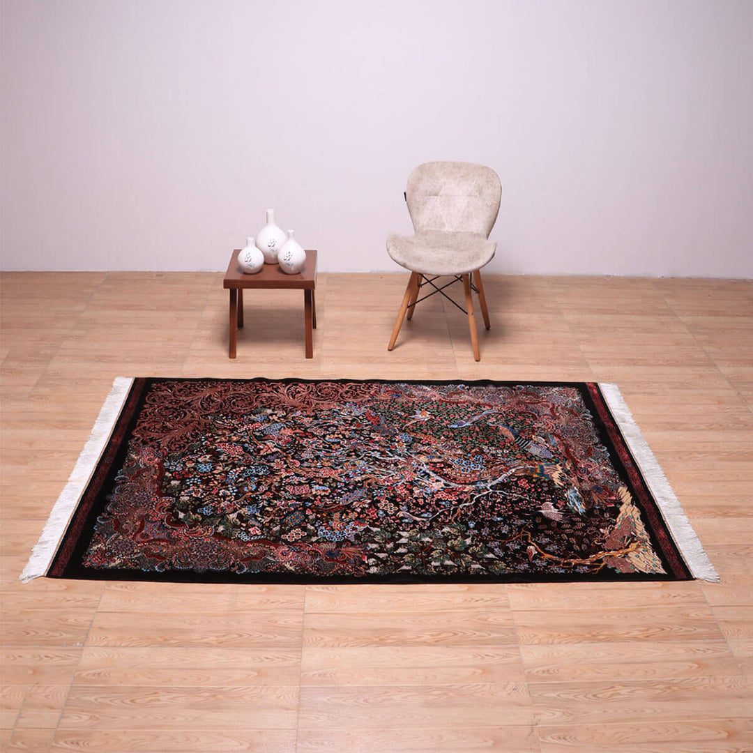 ラティーフカーペット（モダール）LATIF　180×116cm（S-70180）