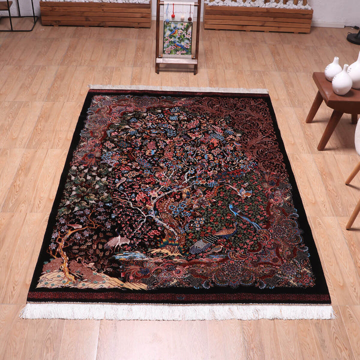 ラティーフカーペット（モダール）LATIF　180×116cm（S-70180）