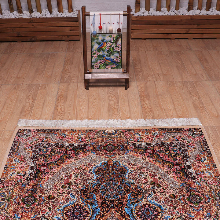 ラティーフカーペット（モダール）LATIF　177×120cm（S-70182）