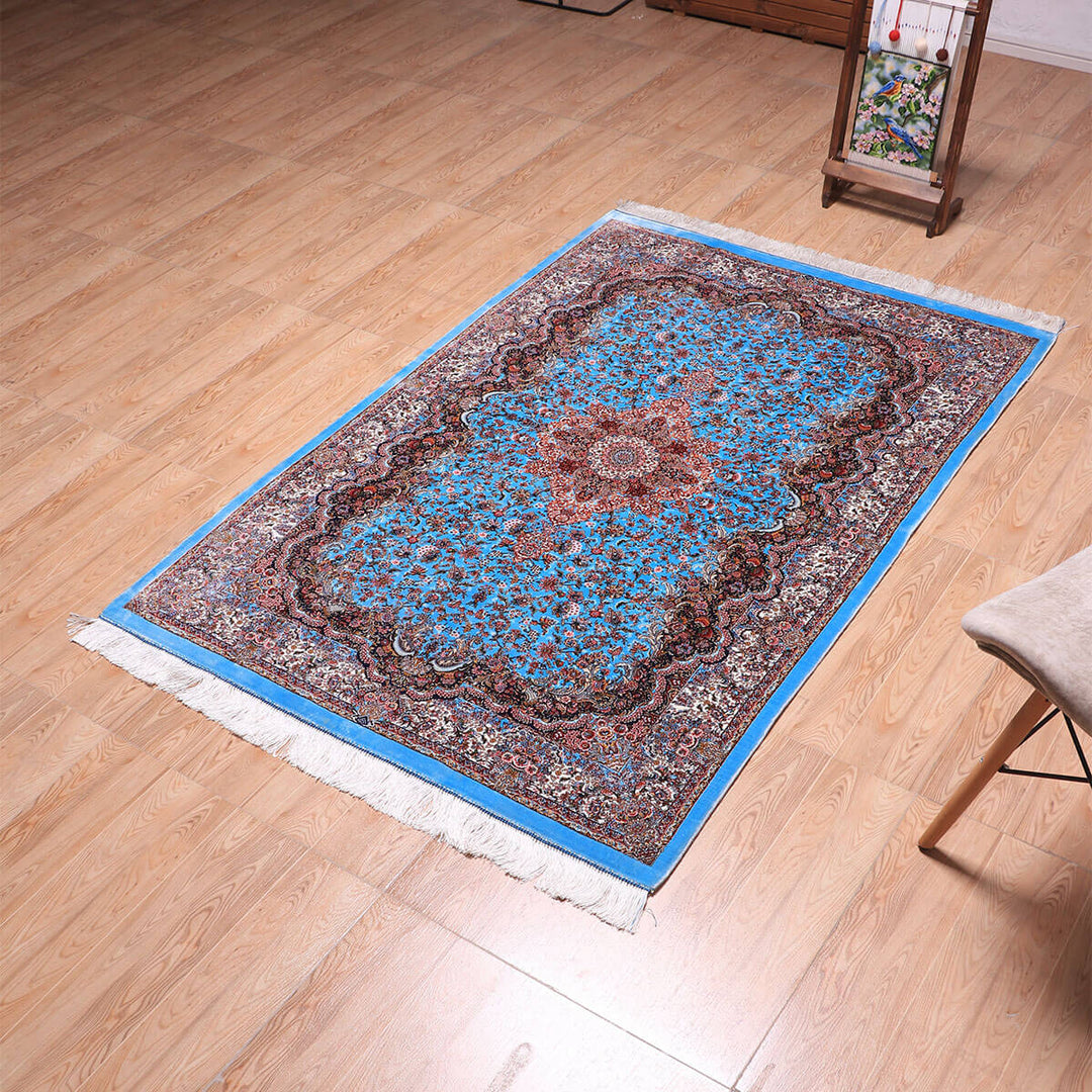 ラティーフカーペット（モダール）LATIF　178×118cm（S-70183）
