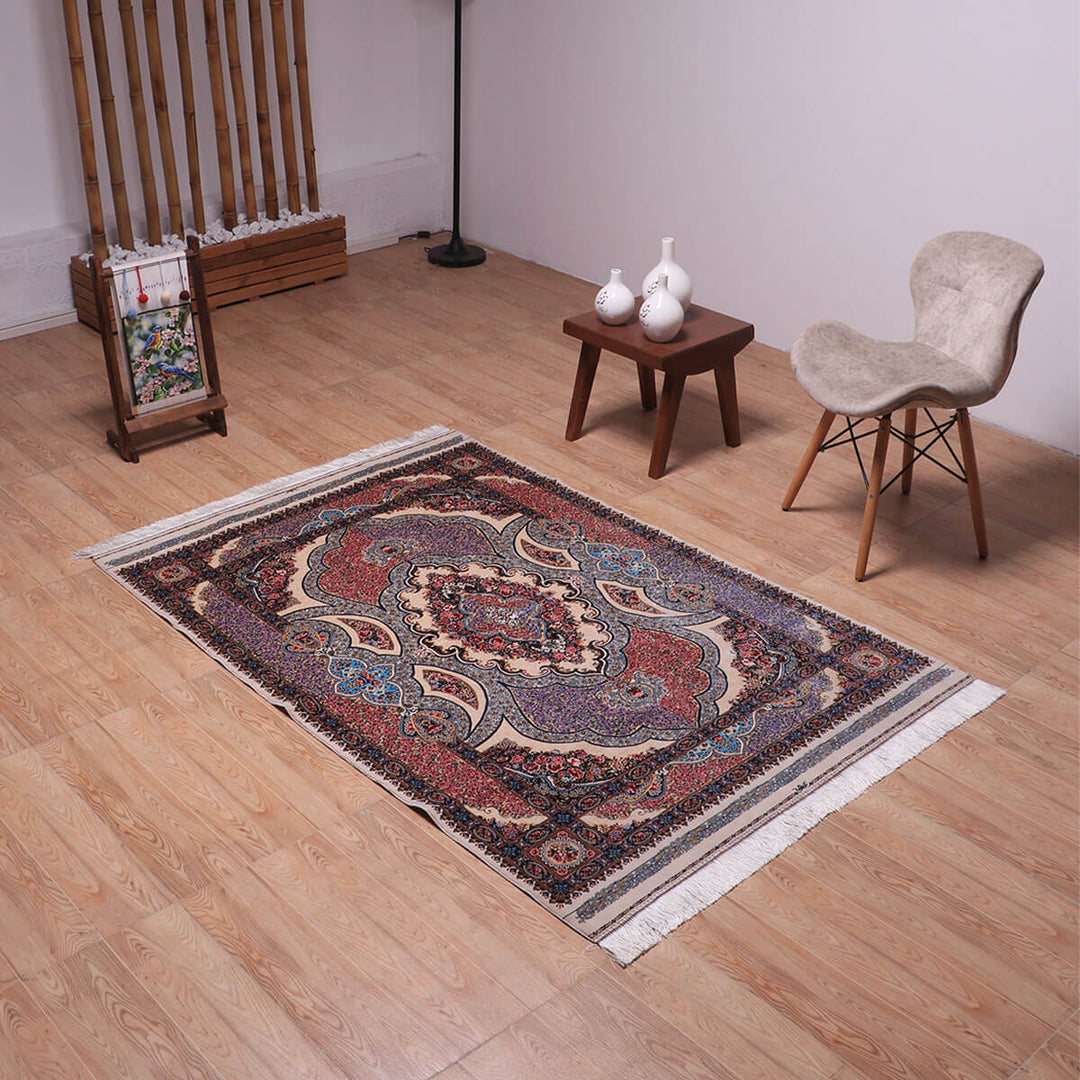 ラティーフカーペット（モダール）LATIF　179×120cm（S-70184）