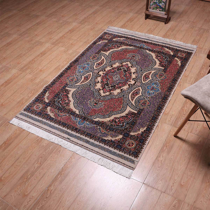 ラティーフカーペット（モダール）LATIF　179×120cm（S-70184）