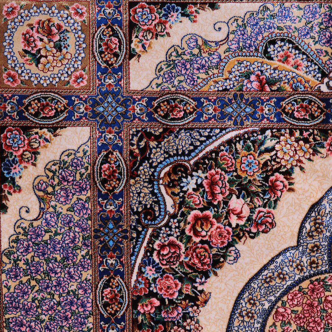 ラティーフカーペット（モダール）LATIF　179×120cm（S-70184）