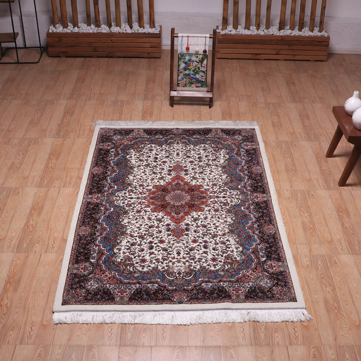 ラティーフカーペット（モダール）LATIF　178×119cm（S-70187）
