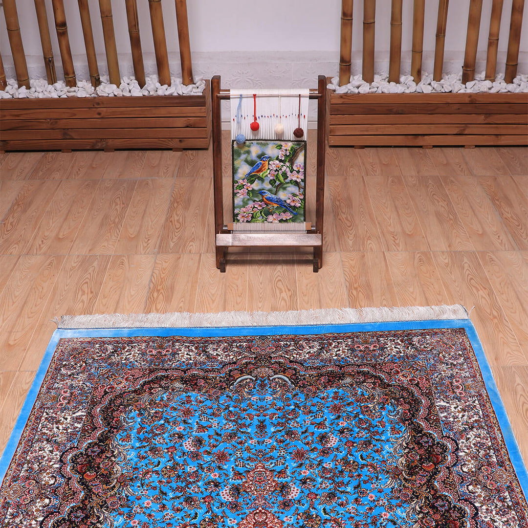 ラティーフカーペット（モダール）LATIF　180×119cm（S-70190）