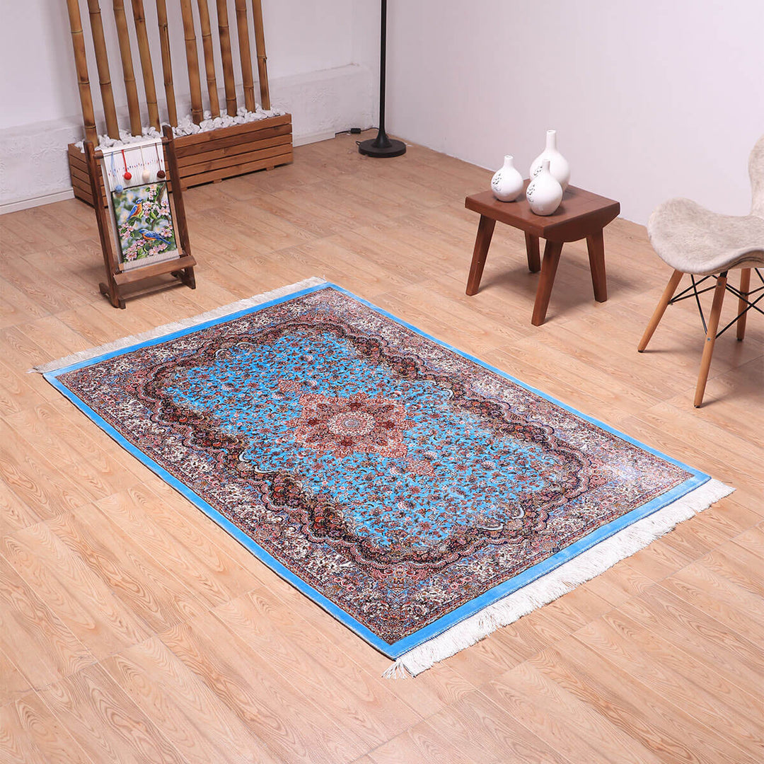 ラティーフカーペット（モダール）LATIF　180×119cm（S-70190）