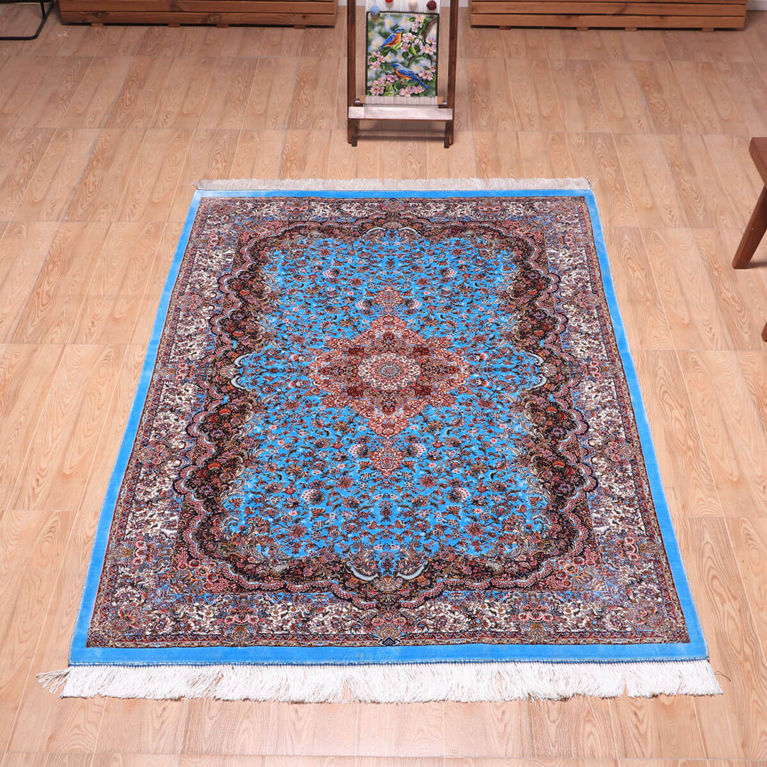 ラティーフカーペット（モダール）LATIF　180×119cm（S-70190）