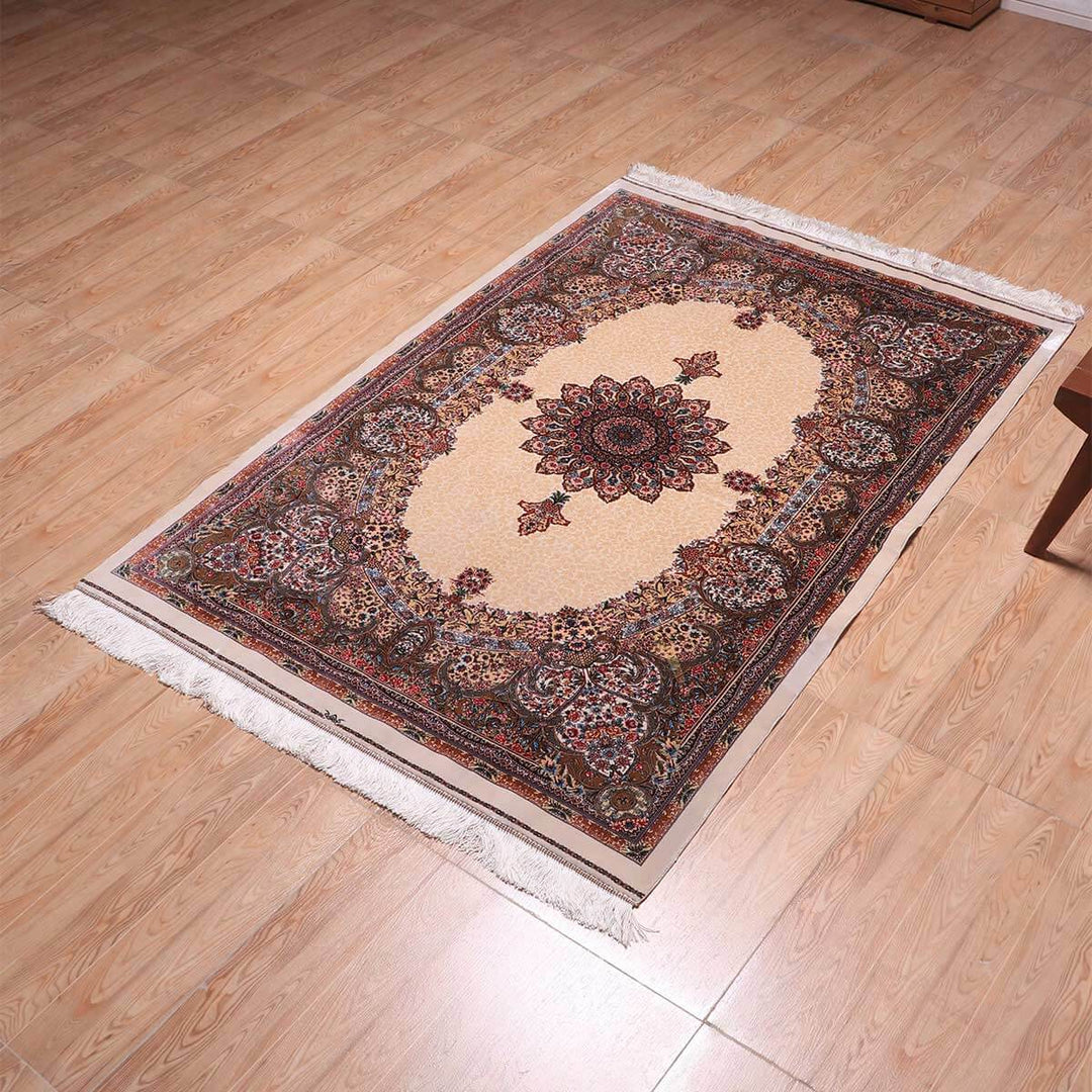 ラティーフカーペット（モダール）LATIF　180×120cm（S-70193）