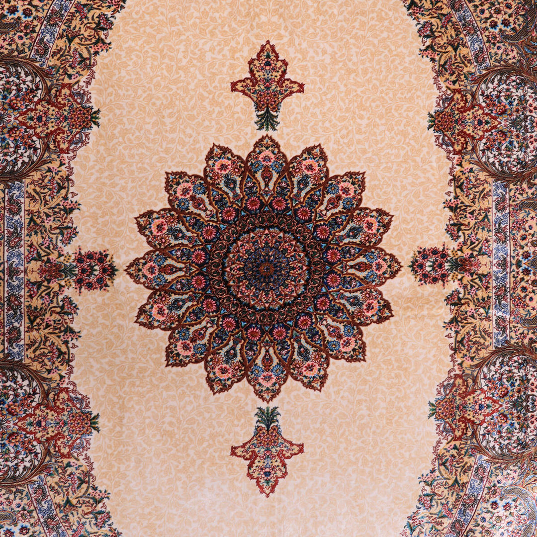 ラティーフカーペット（モダール）LATIF　180×120cm（S-70193）