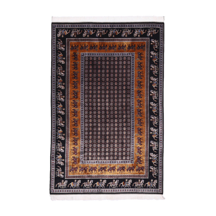 ラティーフカーペット（モダール）LATIF　224×147cm（S-70204）