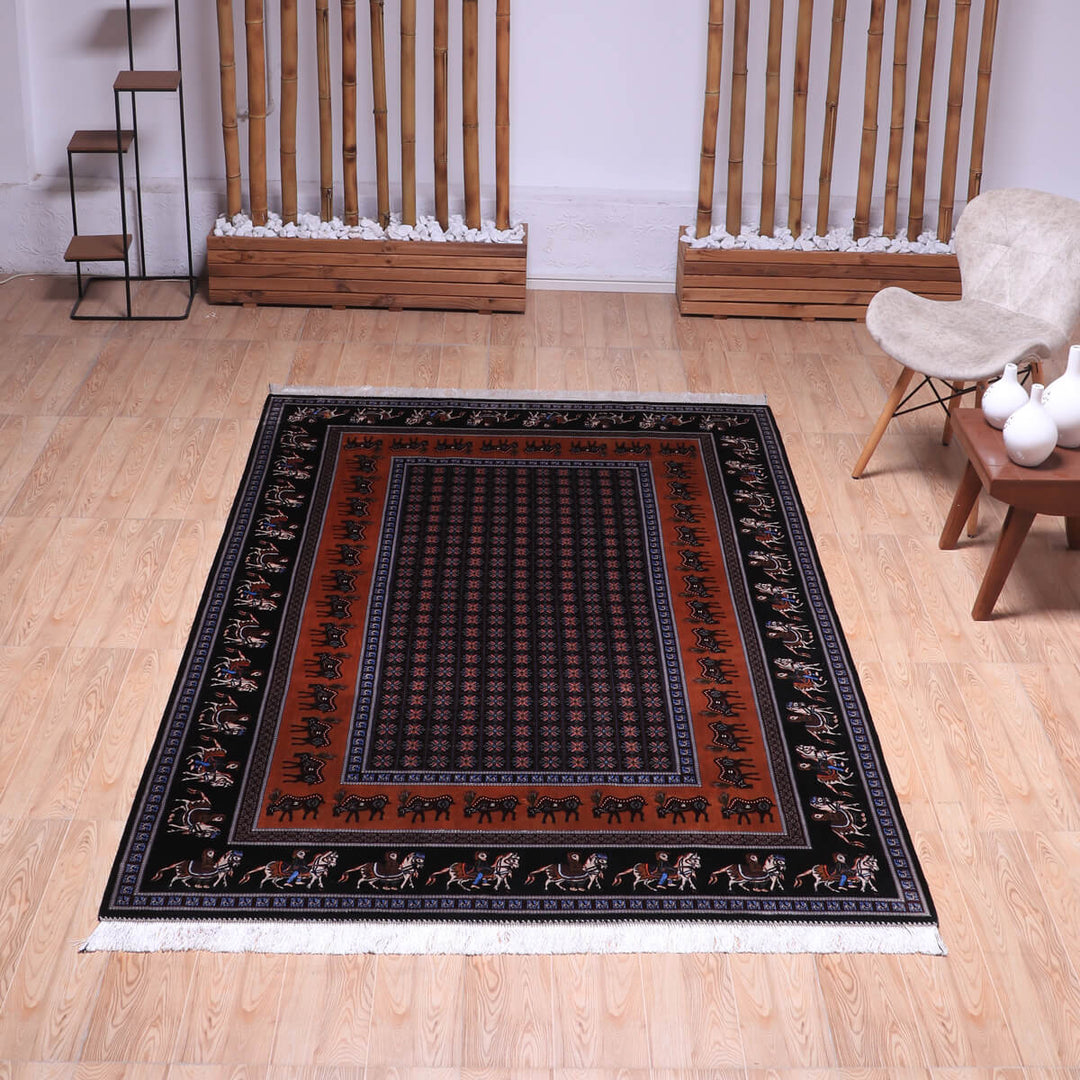 ラティーフカーペット（モダール）LATIF　224×147cm（S-70204）