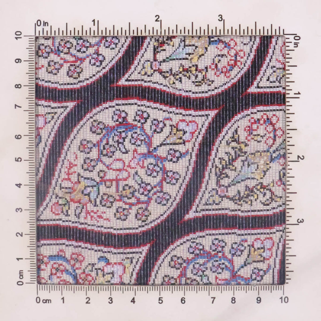 ラティーフカーペット（モダール）LATIF　90×60cm（S-70205）