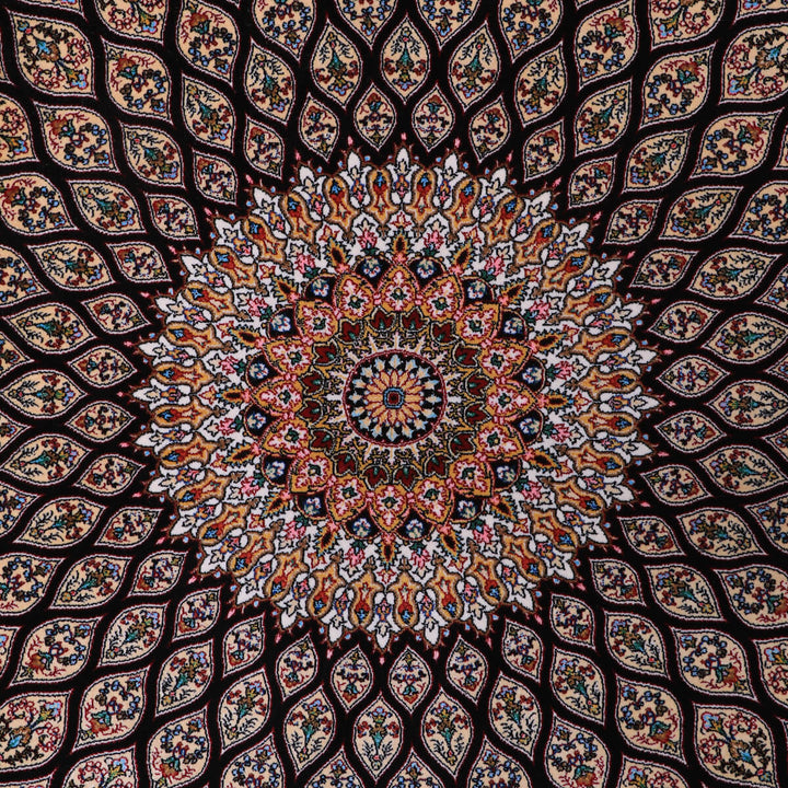 ラティーフカーペット（モダール）LATIF　90×60cm（S-70205）