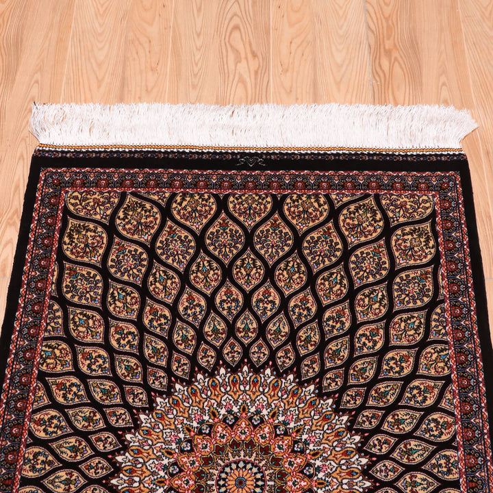 ラティーフカーペット（モダール）LATIF　90×60cm（S-70205）