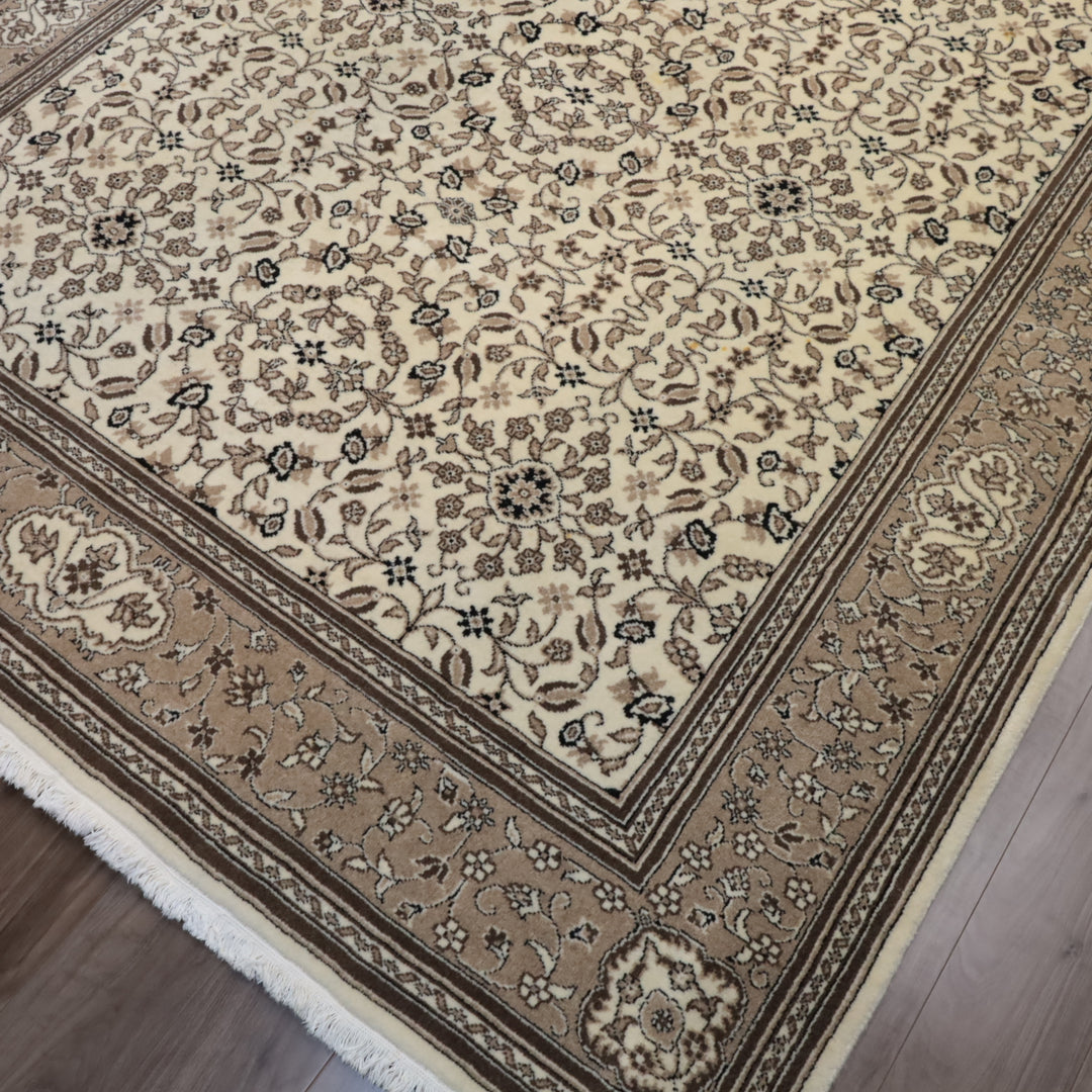 トルコ絨毯（カイセリ）　313×205cm（TX-13209）　手織り ウール 高密度 美品 特大リビングラグ