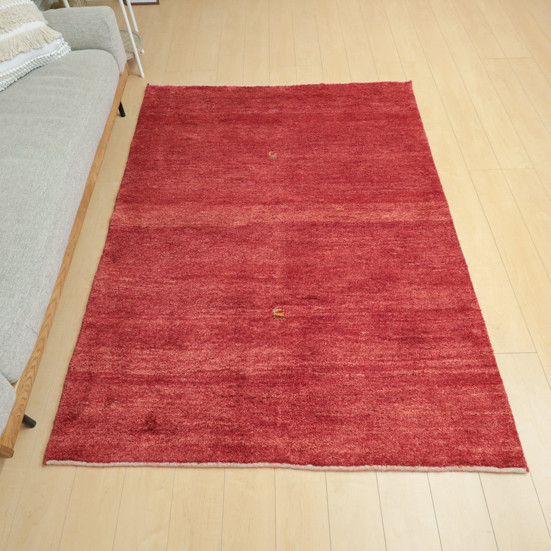 【セミオーダー受付中】  サイズ変更OK　カラー変更OK イラン　シラーズ産　ギャッベ 　（zl-258）