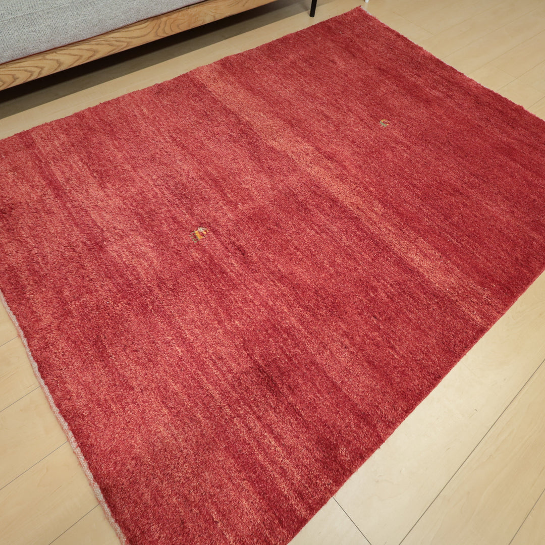 【セミオーダー受付中】  サイズ変更OK　カラー変更OK イラン　シラーズ産　ギャッベ 　（zl-258）