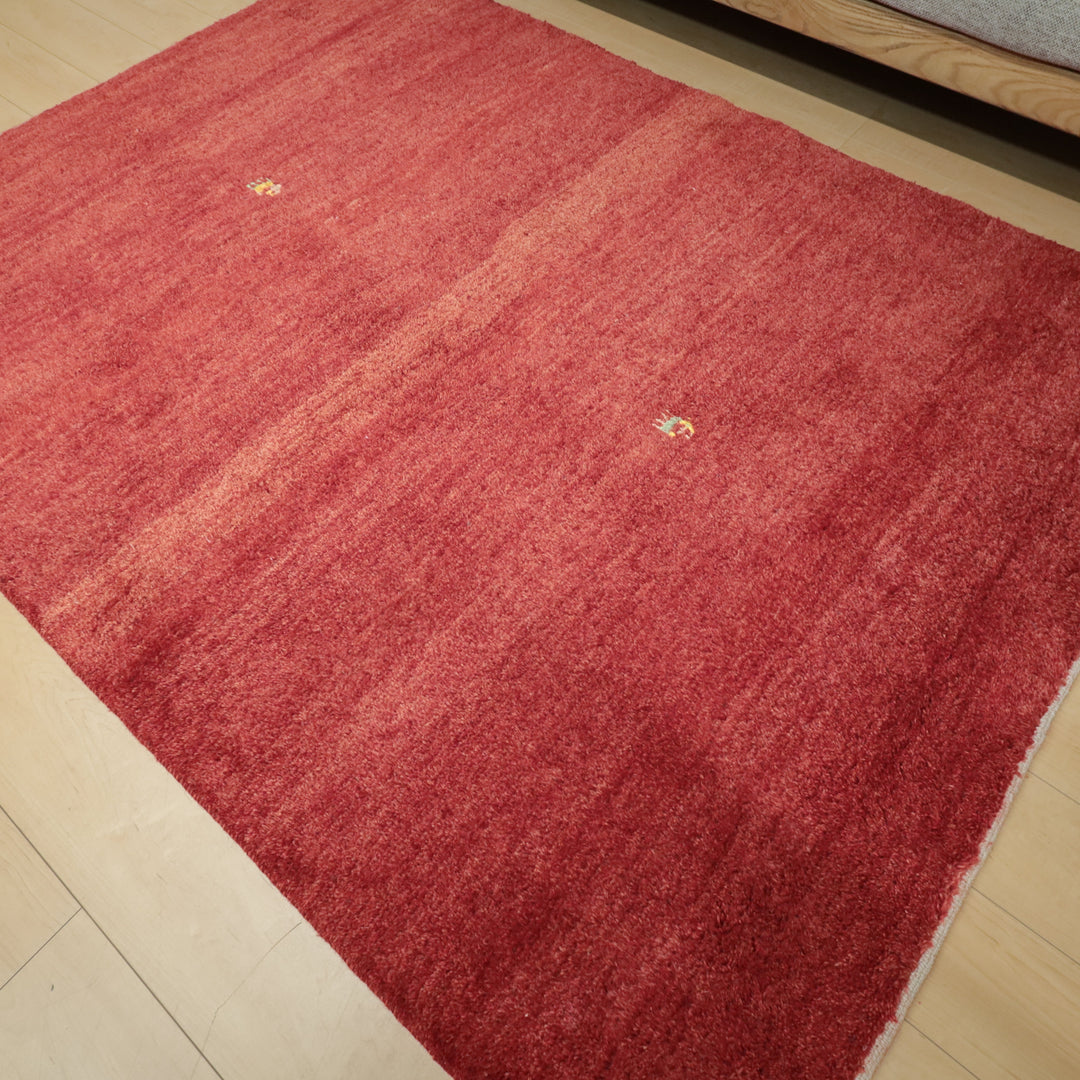 【セミオーダー受付中】  サイズ変更OK　カラー変更OK イラン　シラーズ産　ギャッベ 　（zl-258）