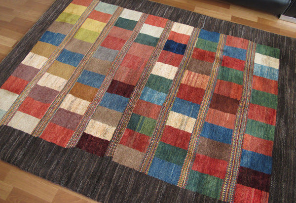 ゾランヴァリ,ギャッベ,シェカルー,199×154cm｜ペルシャ手織りラグ