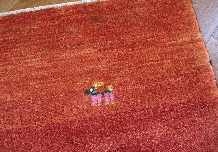 【オーダーメイド受付中】イラン　シラーズ産　ギャッベ 　（zs-326）