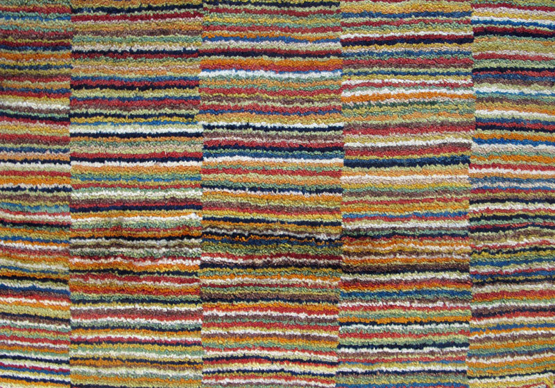 ギャッベ,ラグ,115×73cm,アマレ,ゾランヴァリ,手織り,マルチカラー