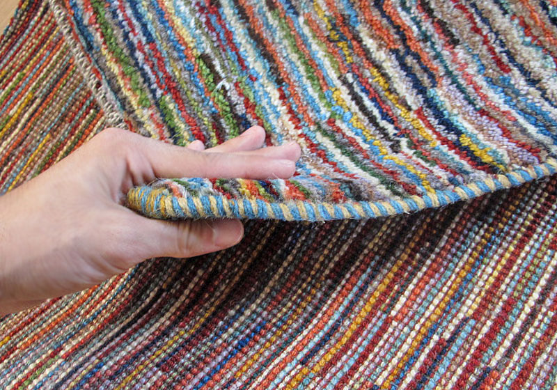 ギャッペ ゾランヴァリギャッベ ラグ カーペット ウール 手織り美品 ギャッベ,ラグ,120×78cm,アマレ,ゾランヴァリ,手織り,マルチカラー