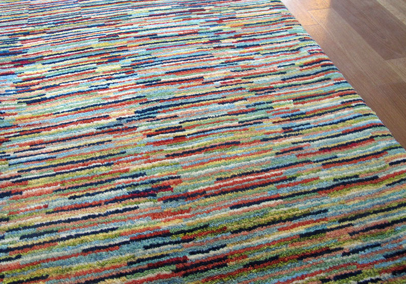 ギャッベ,ラグ,118×84cm,アマレ,ゾランヴァリ,手織り,マルチカラー