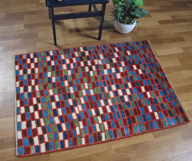 落ち着いたギャッベ｜アースカラー手織りラグ通販｜ – ギャッベ