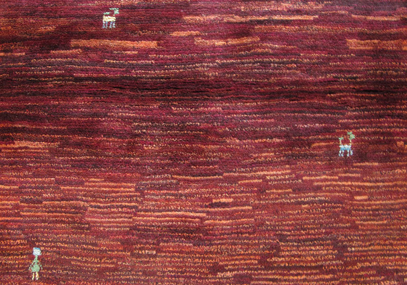 ゾランヴァリ製　ギャッベ（アマレ）　リビングサイズ　214×155ｃｍ ギャッベ,ラグ,アマレ,118×82cm,ゾランヴァリ,手織り,ウール絨毯