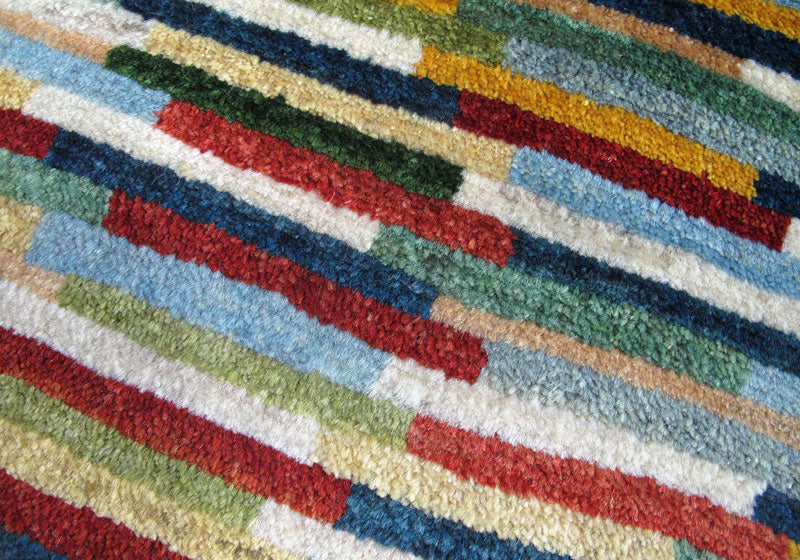 ゾランヴァリ ギャッベ（ラグサイズ）・アマレ 1．17×0．8m