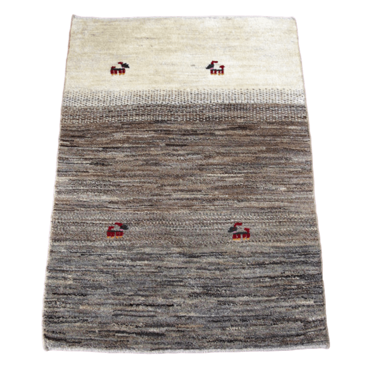 ギャッベ,ラグ,シェカルー,116×76cm,ゾランヴァリ,手織り,ウール絨毯