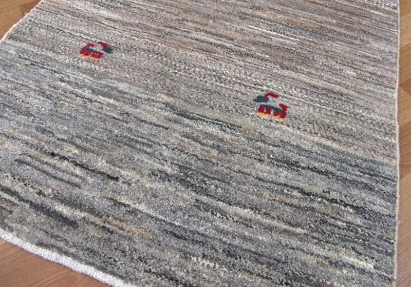 ギャッベ,ラグ,シェカルー,116×76cm,ゾランヴァリ,手織り,ウール絨毯