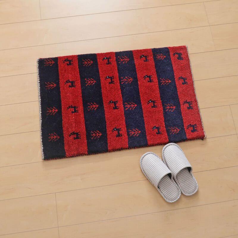 玄関マットギャッベ通販｜60×40cm手織りラグ｜ – ギャッベ＆ペルシャ