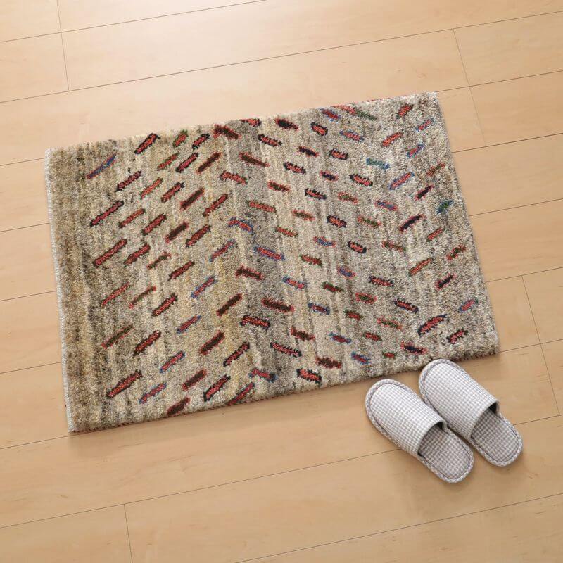 ギャッベ／カシュクリ  91×62cm（ZSS-10793）ゾランヴァリ