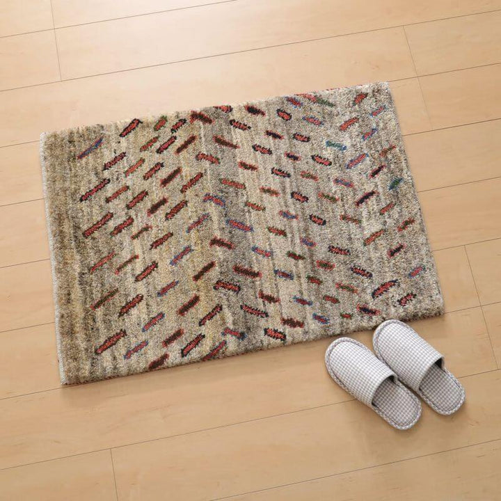 ギャッベ／カシュクリ  91×62cm（ZSS-10793）ゾランヴァリ