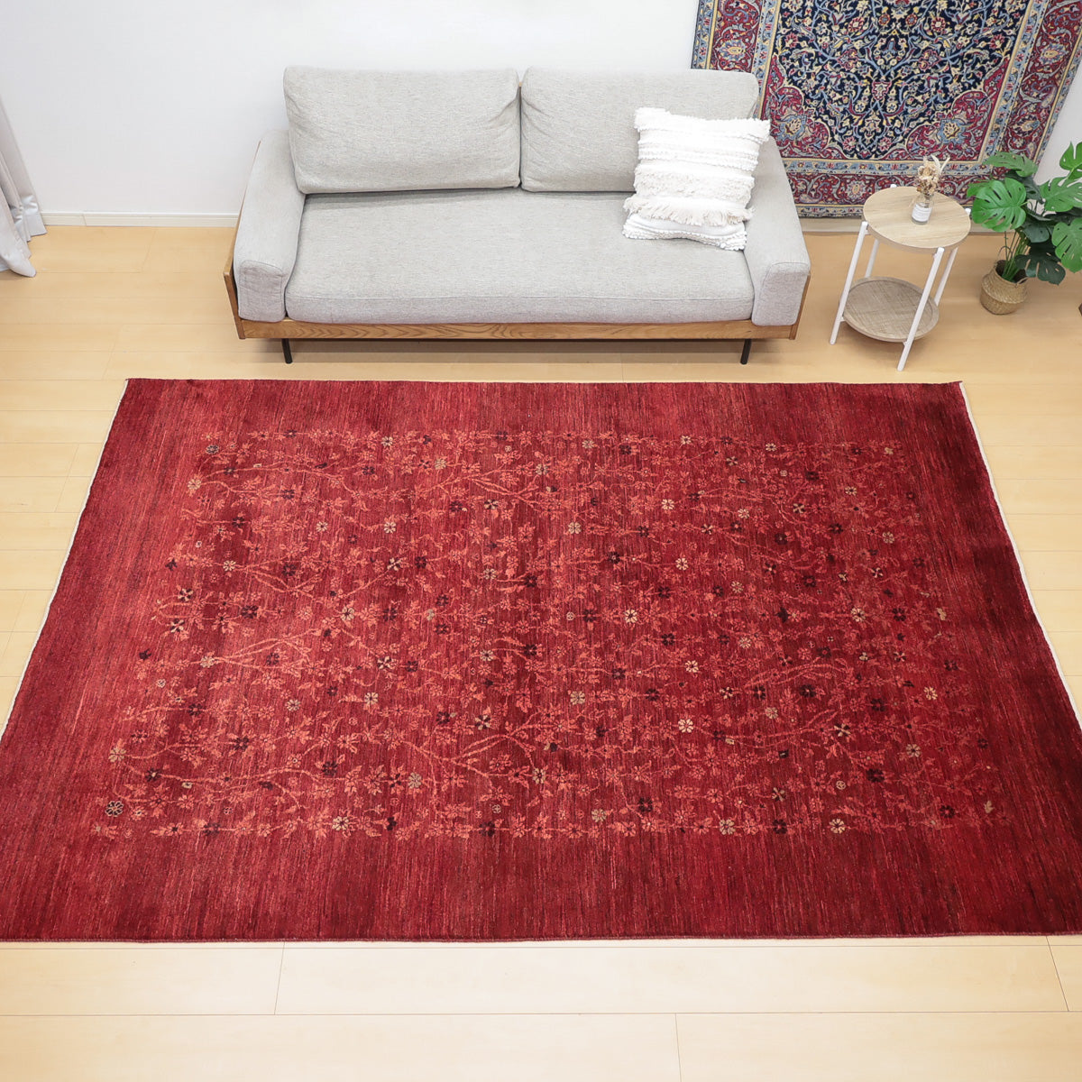 ペルシャ絨毯　10畳 ゾランヴァリ,ギャッベ,ルリバフ,292×196cm｜高密度手織りペルシャ絨毯