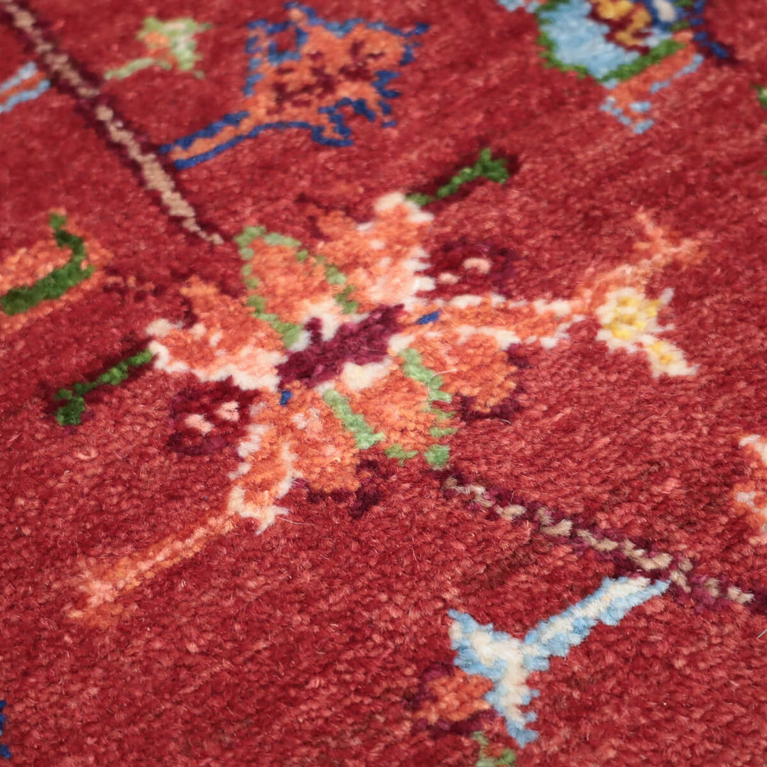 ゾランヴァリ・ギャッベ／ルリバフ 286×218cm（ZX-1422）アートギャッベ